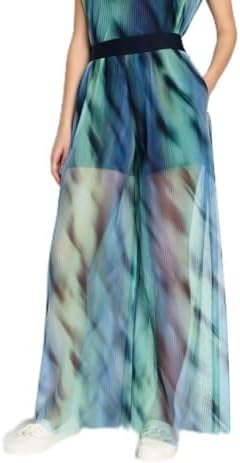 Emporio Armani Women's Ocean Waves Flowy Pants