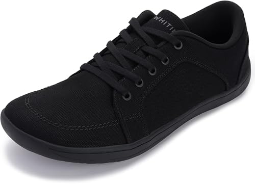 WHITIN Men's Wide Canvas Barefoot & Minimalist Shoes | Zero Drop Sole