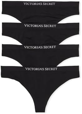 Victoria's Secret Seamless Thong Panty Pack, Underwear for Women (XS-XXL)