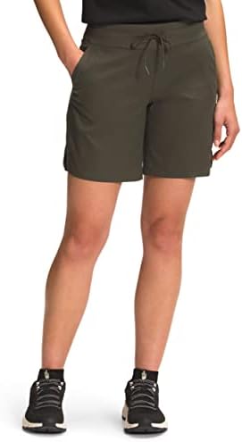 THE NORTH FACE Women's Aphrodite Motion Bermuda Short, New Taupe Green, X-Small Long