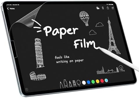 PET Matte Screen Protector for Lenovo Tab M10 Plus (3rd Gen) 2022, 2 Pcs Paper Gloss Anti-Glare Matte Screen Protectors, Drawing, Writing with The Stylus Pen Like on Paper