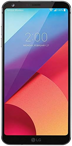 LG G6, VS988 32GB Black - Verizon Wireless (Renewed)