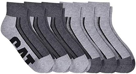 CAT Men's Half Cushioned Quarter Socks