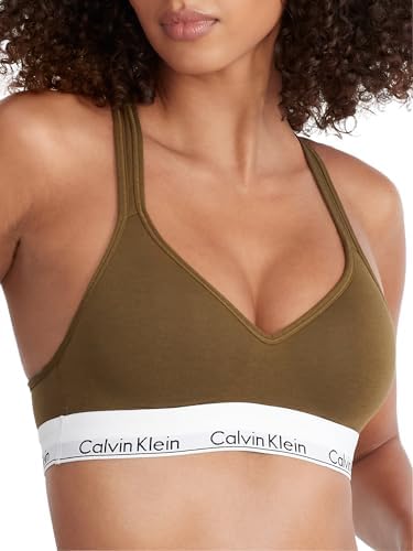 Calvin Klein Women's Modern Cotton Lightly Lined Wireless Bralette