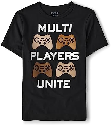 The Children's Place boys Dancer Graphic Short Sleeve Tee