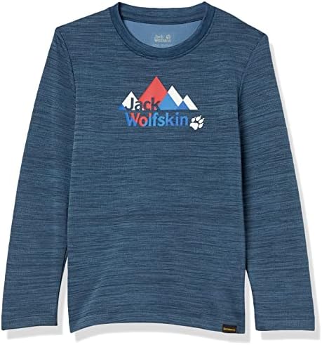 Jack Wolfskin Unisex-Youth Standard Vargen Longsleeve Kids