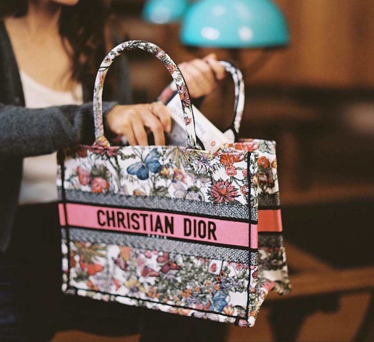 Pre order Dior medium book tote