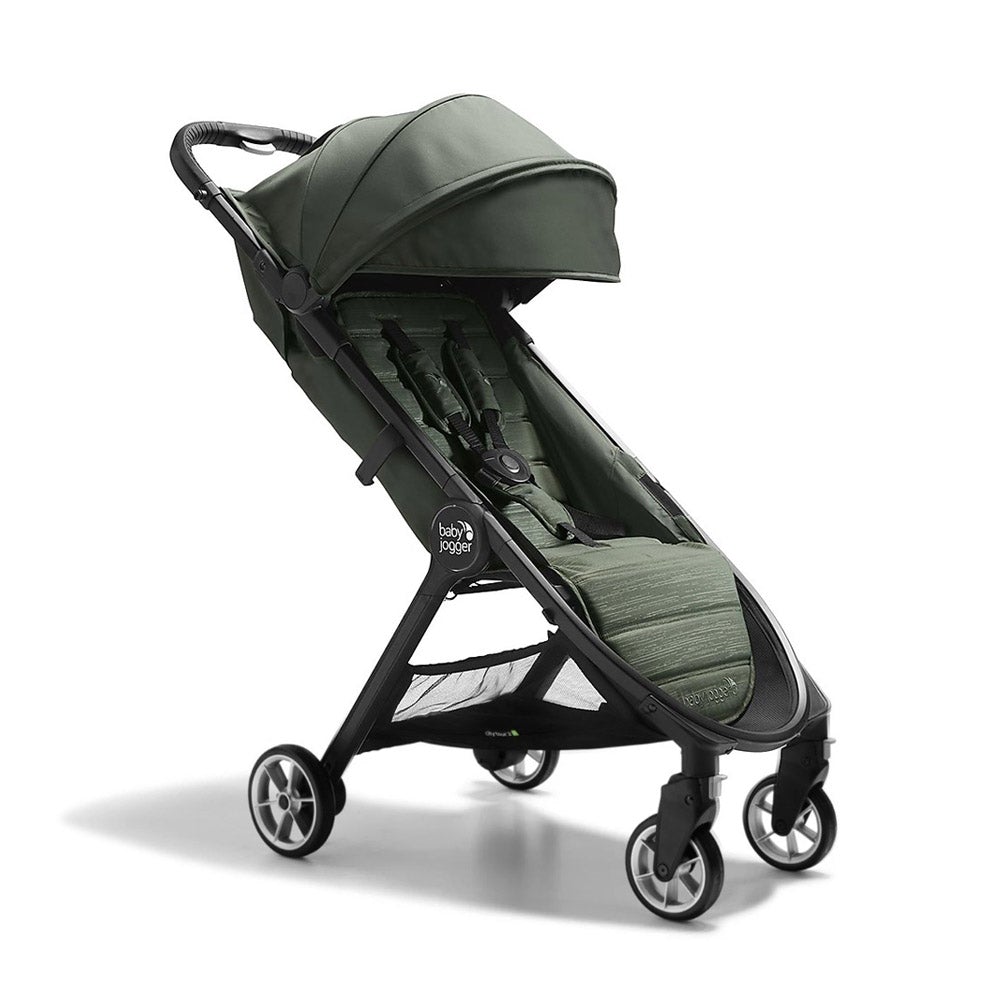 Baby Jogger City Tour 2 Stroller - Pitch Black / Shadow Grey / Everett Green (1 YEAR WARRANTY)(FOC: Belly Bar $39.90)