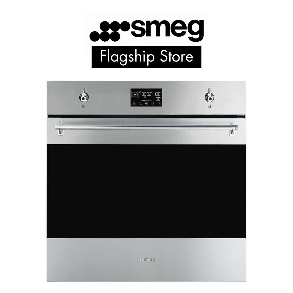 SMEG Galileo Steam100 (Full Steam) 60cm Combination Oven, Classic Aesthetic with 2 Years Warranty