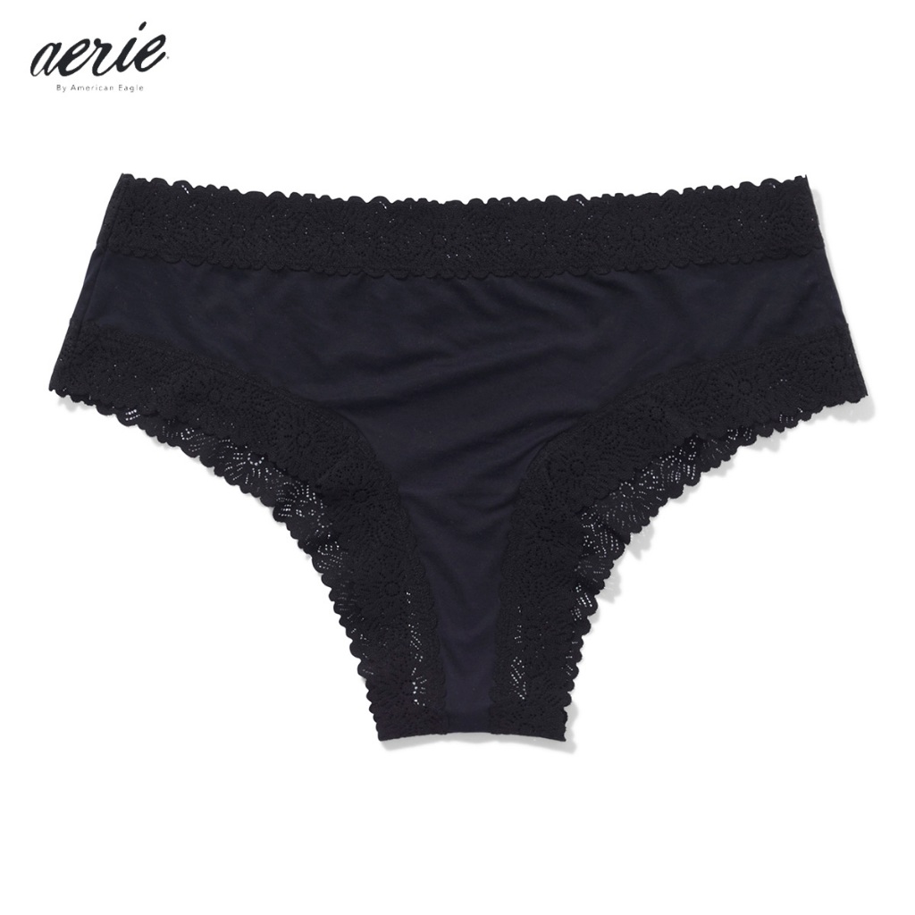 【YIN BGD】 Aerie Sunnie Blossom Lace Cheeky Underwear Women's Panties (AUD 077-7541-073)