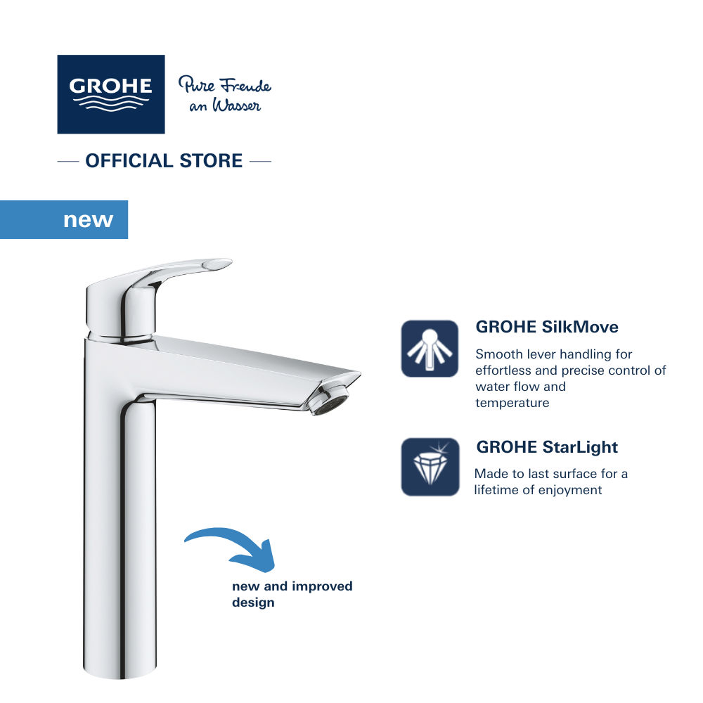GROHE Eurosmart Basin Mixer XL-size