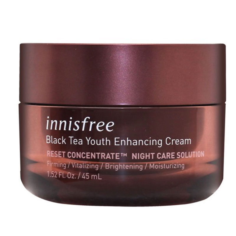 innisfree Black Tea Youth Enhancing Cream 45ml K Beauty