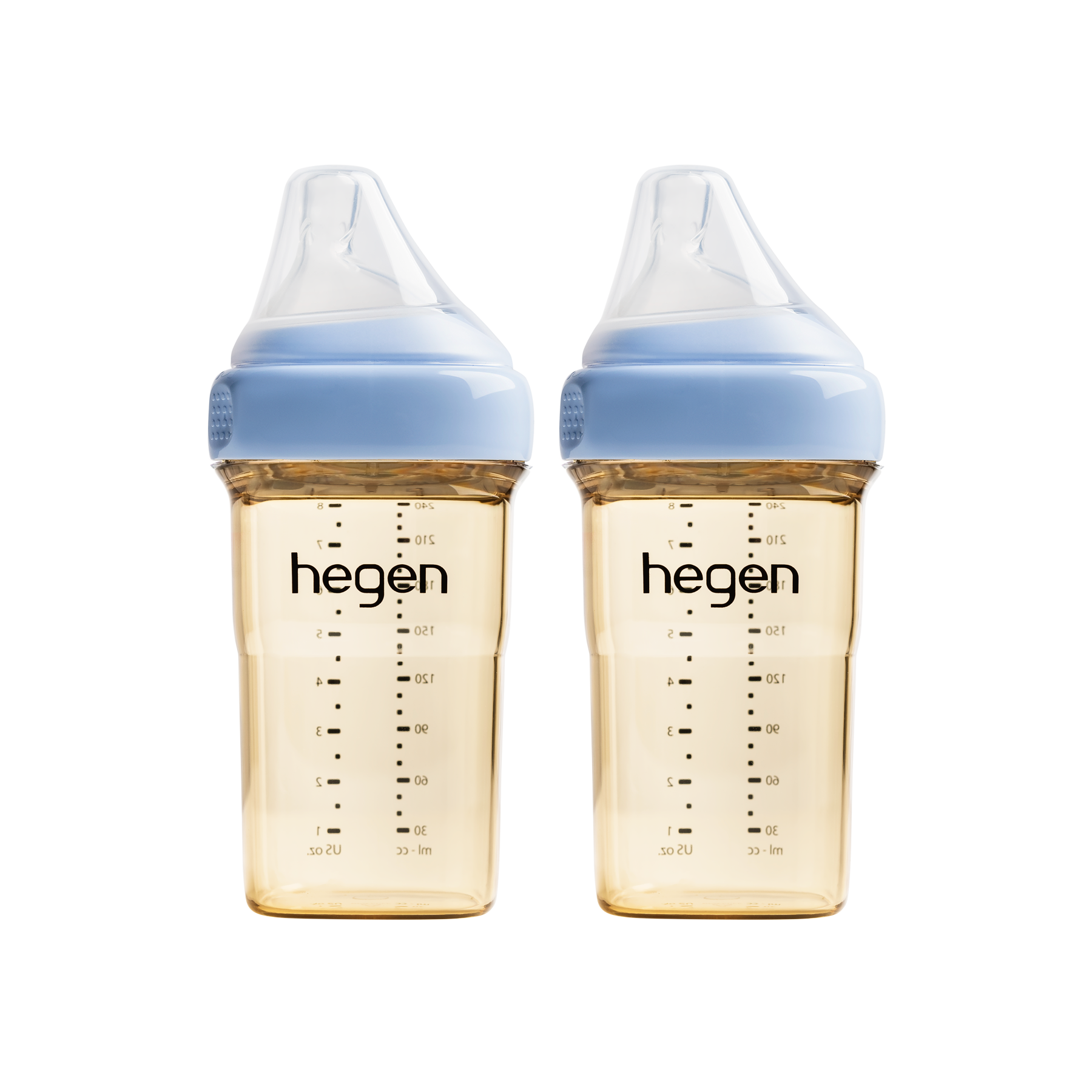 Hegen PCTO™ 240ml/8oz Feeding Bottle PPSU, 2-Pack (3 to 6 months)